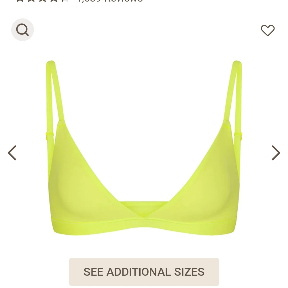 Skims Triangle Bralette